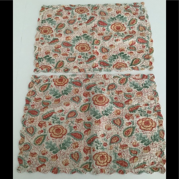 Williams Sonoma Dining Williams Sonoma Quilted Reversible Placemats